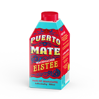 Puerto Mate Eistee Granatapfel
